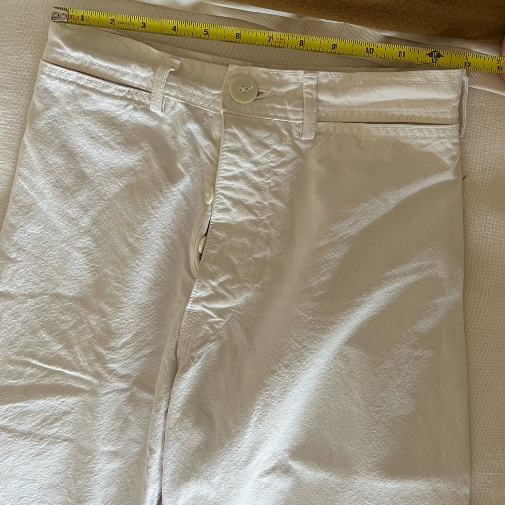 Jesse kamm sailor pants natural white size 4